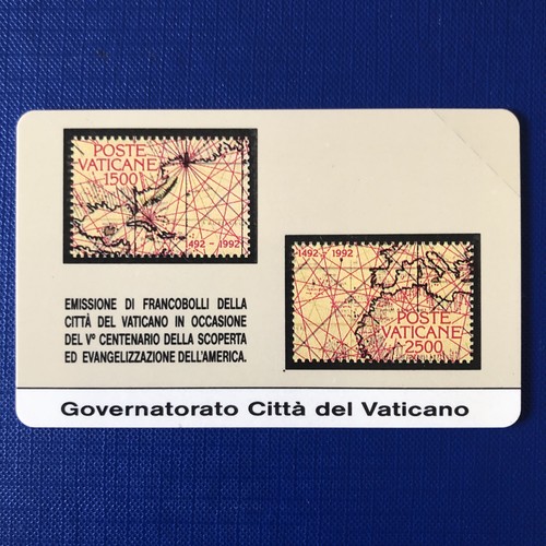 Scheda telefonica vaticano - scheda,