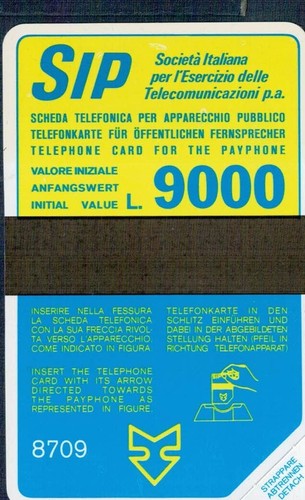 Gian scheda telefonica - -, sida