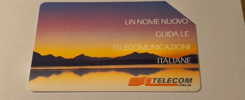 Scheda telefonica rara nome - telefonica,