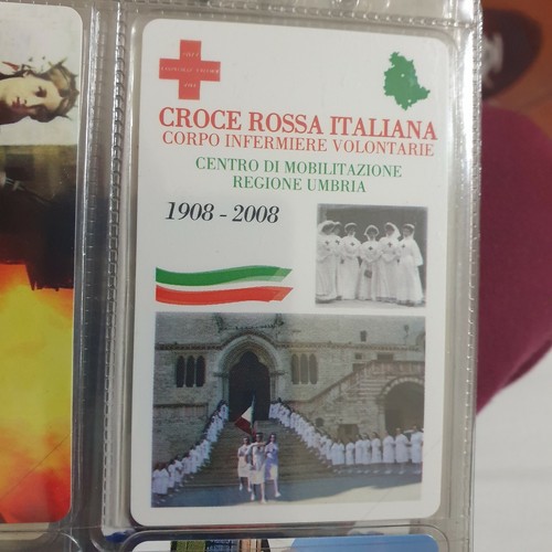 Scheda telefonica croce rossa - telefonica,