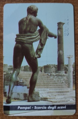 Scheda telefonica pompei - scheda,